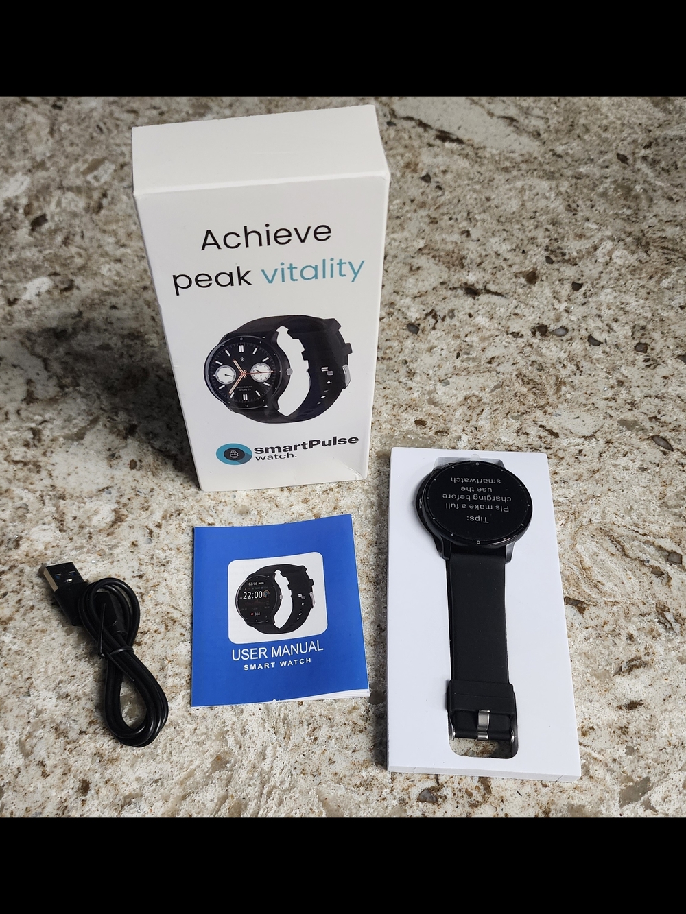 Watch - Black Smart Watch - Picture 2 of 2
